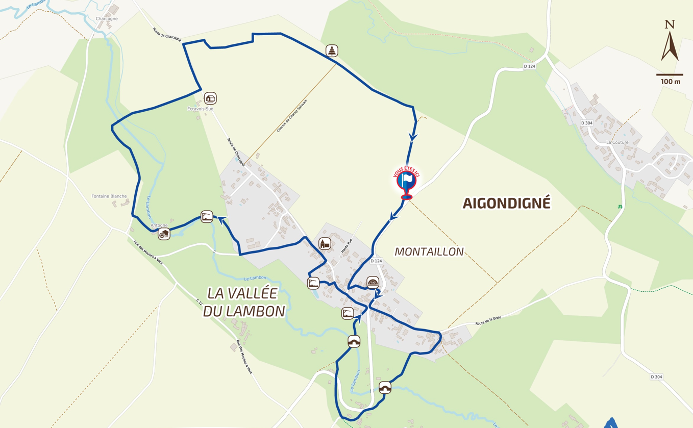 Du plateau à la vallée, de plein en délié - Montaillon, Aigondigné - photo 5