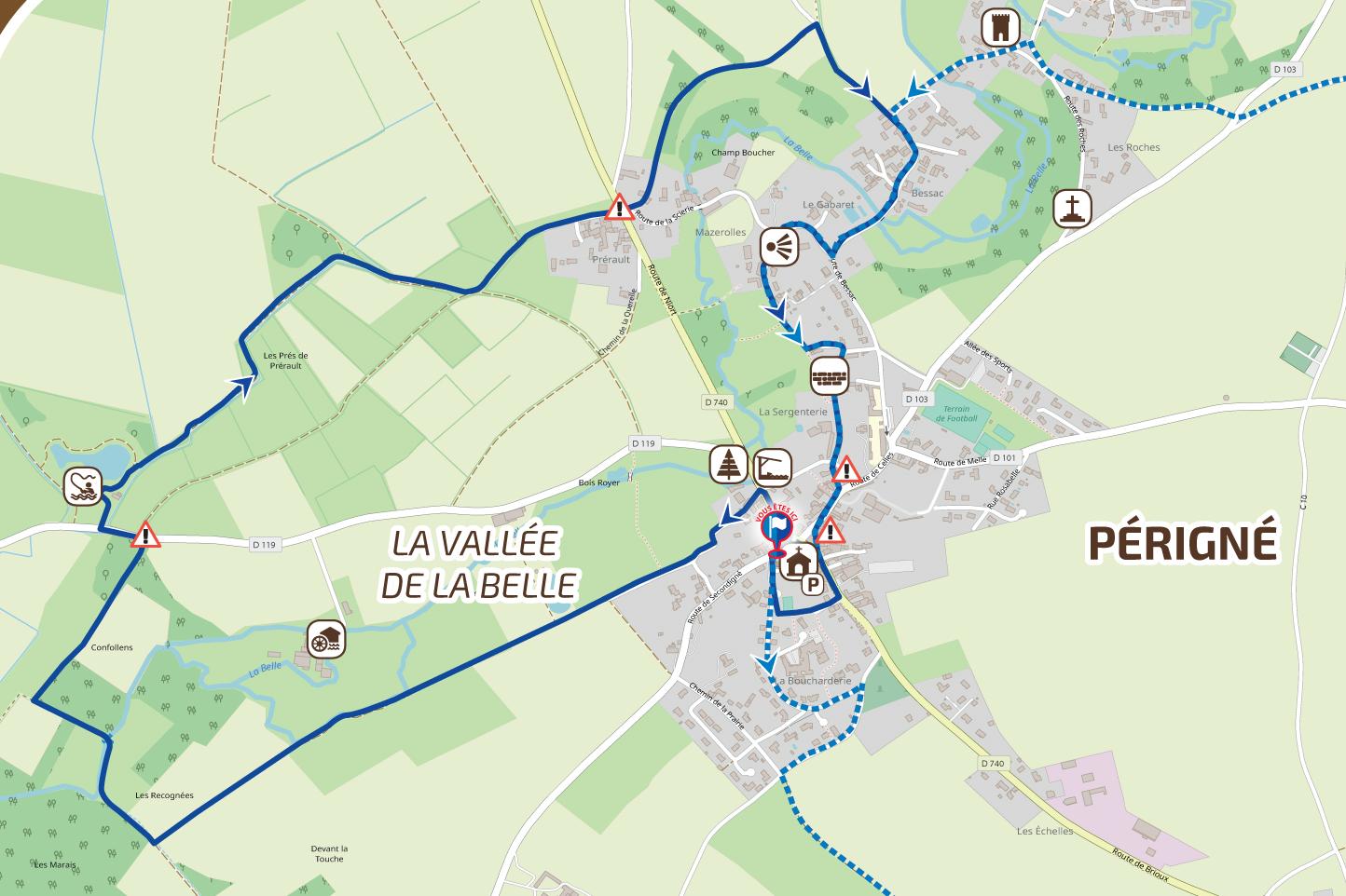 Le sentier de la Belle - Périgné, Périgné - photo 2