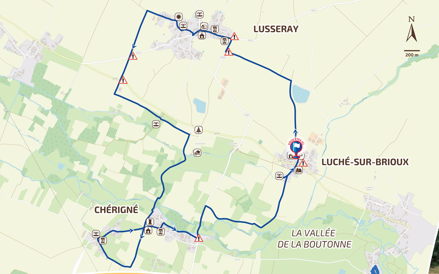 Chapelles et fontaines - Luché-sur-Brioux, Luché-sur-Brioux - photo 2