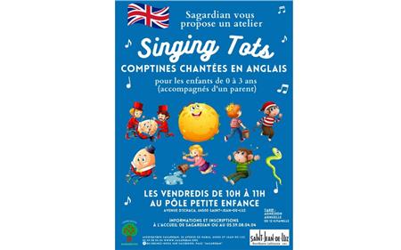 Singing Tots : atelier de comptines en anglais