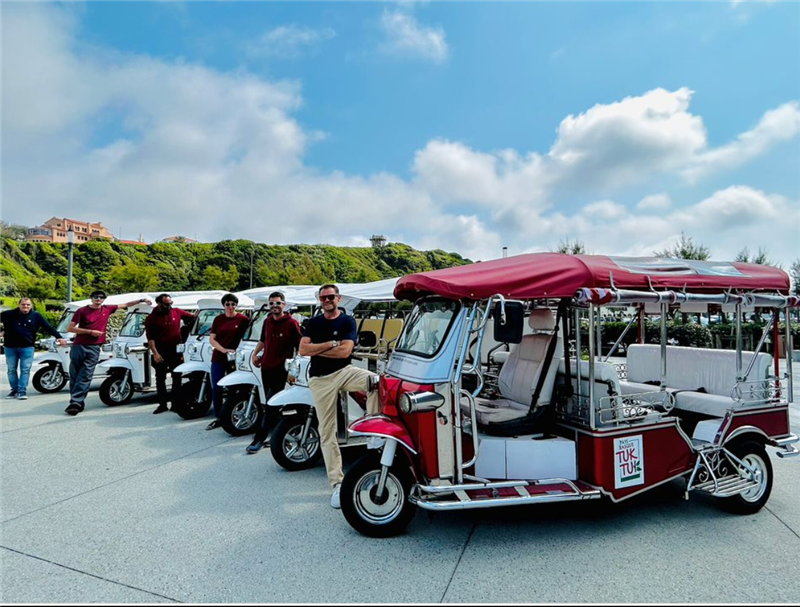 Balade en Tuk Tuk