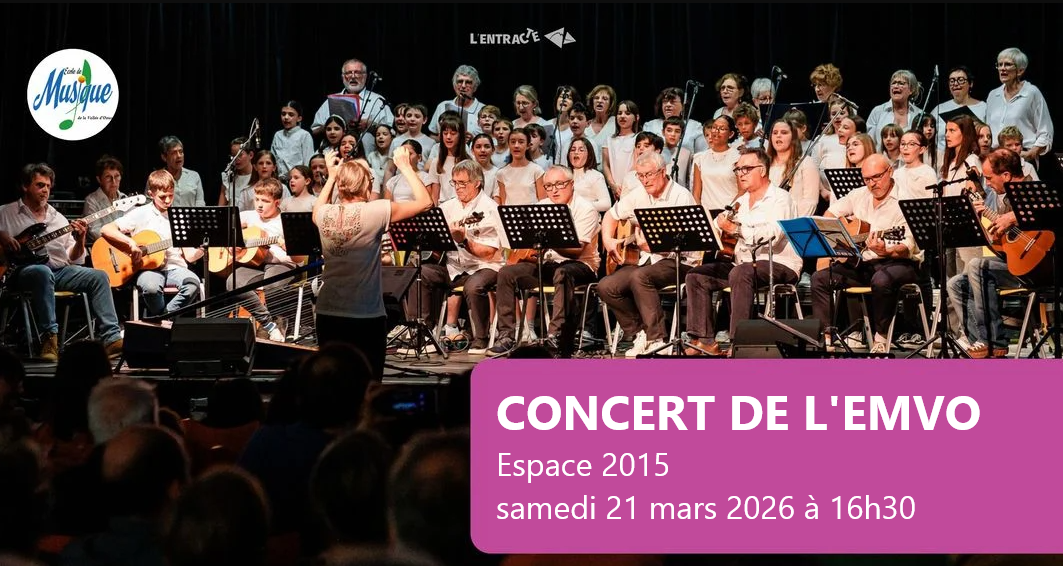Concert de l'Ecole de Musique de la Vallée d'Ossau - Femmes, Femmes, Femmes !