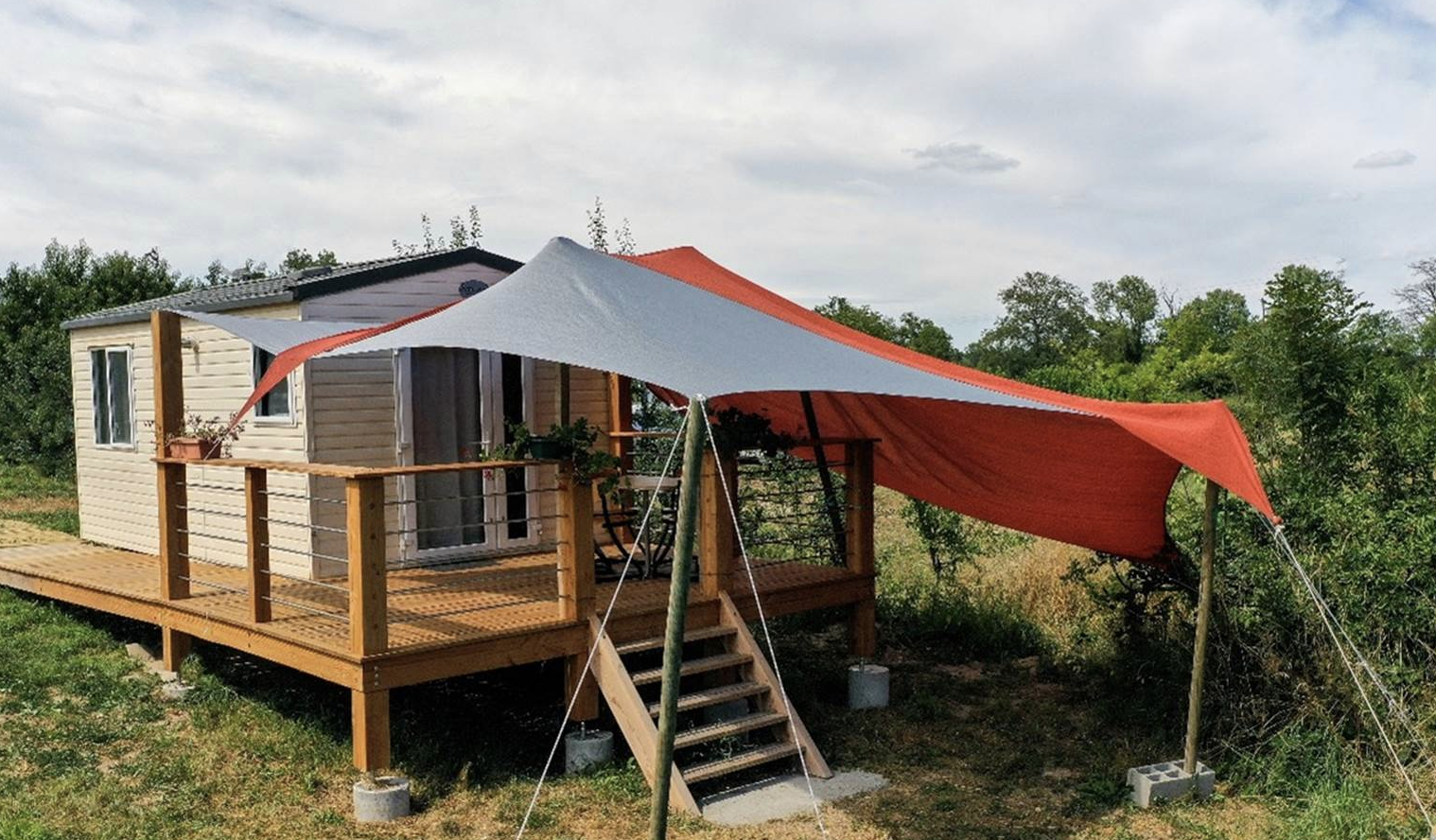 Mobil-home (accessible PMR) Roue d'escampette