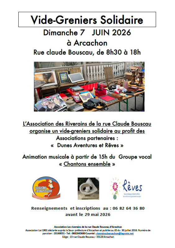Vide Grenier Solidaire — visuel événement