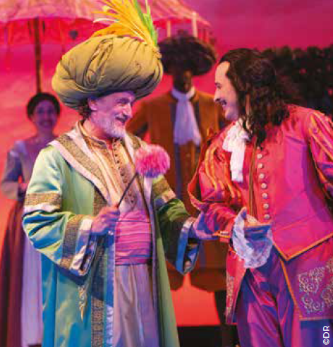 Théâtre : "Le bourgeois gentilhomme" de Molière — visuel événement