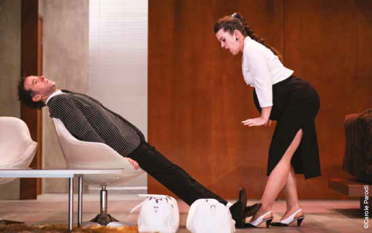 Théâtre : Le dindon — visuel événement