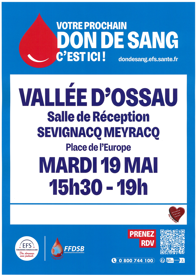 Don de Sang — visuel événement