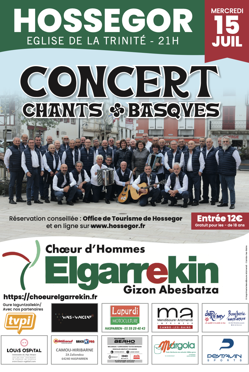 Concert Chants Basques