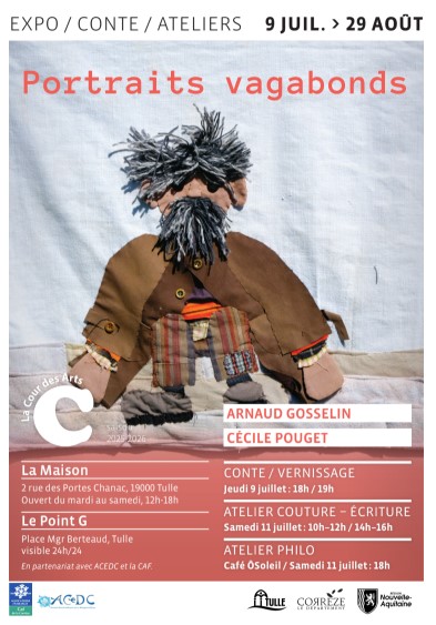 EXPOSITION : "Portraits vagabonds"