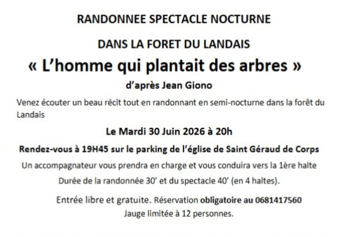 Randonnée spectacle nocturne