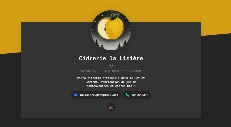 Cidrerie La Lisière