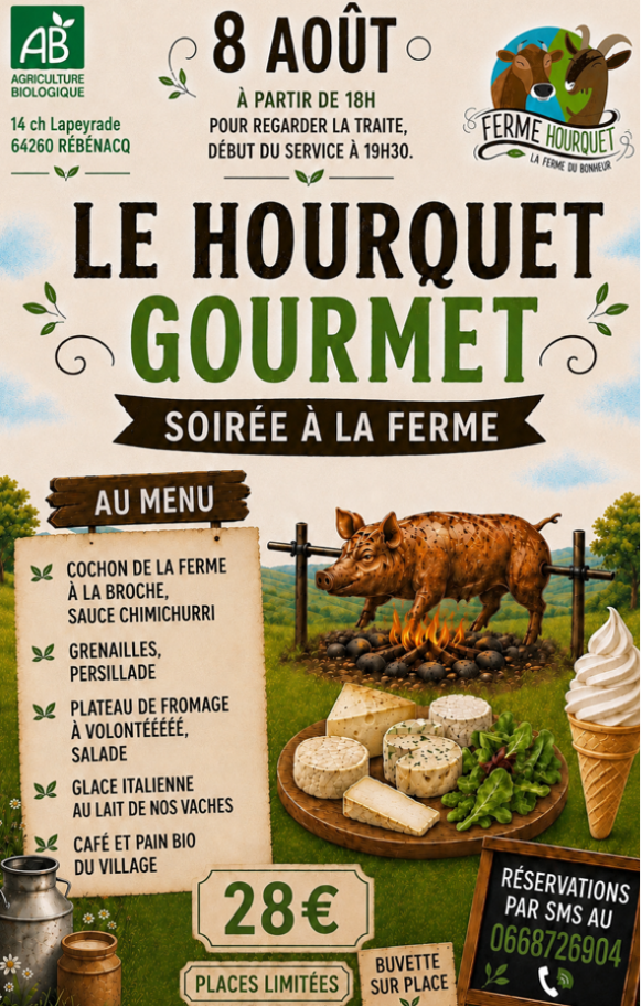 Le Hourquet Gourmet - Repas
