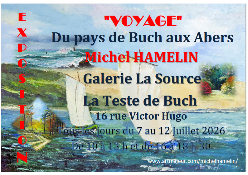 Exposition Voyage du pays de buch au abers – Michel HAMELIN