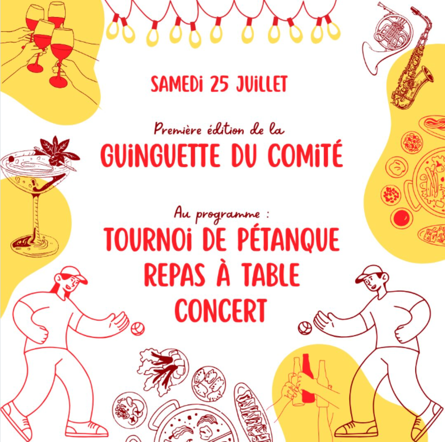 Guinguette du comité des fêtes