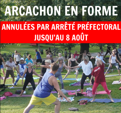 Arcachon en Forme à Pereire - Juillet Août Septembre 2026