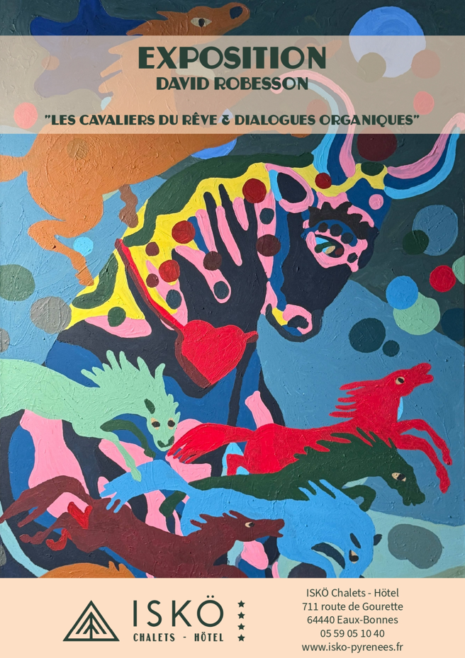 Exposition "Les cavaliers du rêve et dialogues organiques"