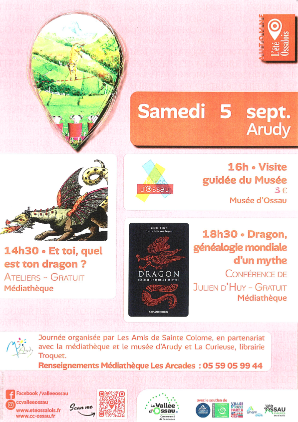 Conférence, visite, atelier : Le dragon