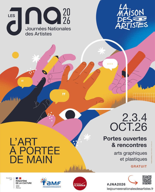 Journées Nationales des Artistes 2026 - L'atelier du 29 à Niort