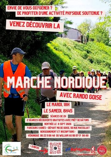 Marche nordique avec Rando Goise à Niort
