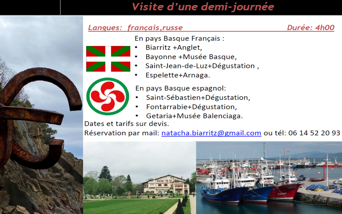 Guide-conférencier Degauque Belousova