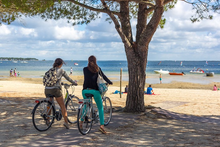 Tour de Gironde à vélo : étape 9 - Lacanau Océan / Hourtin Plage