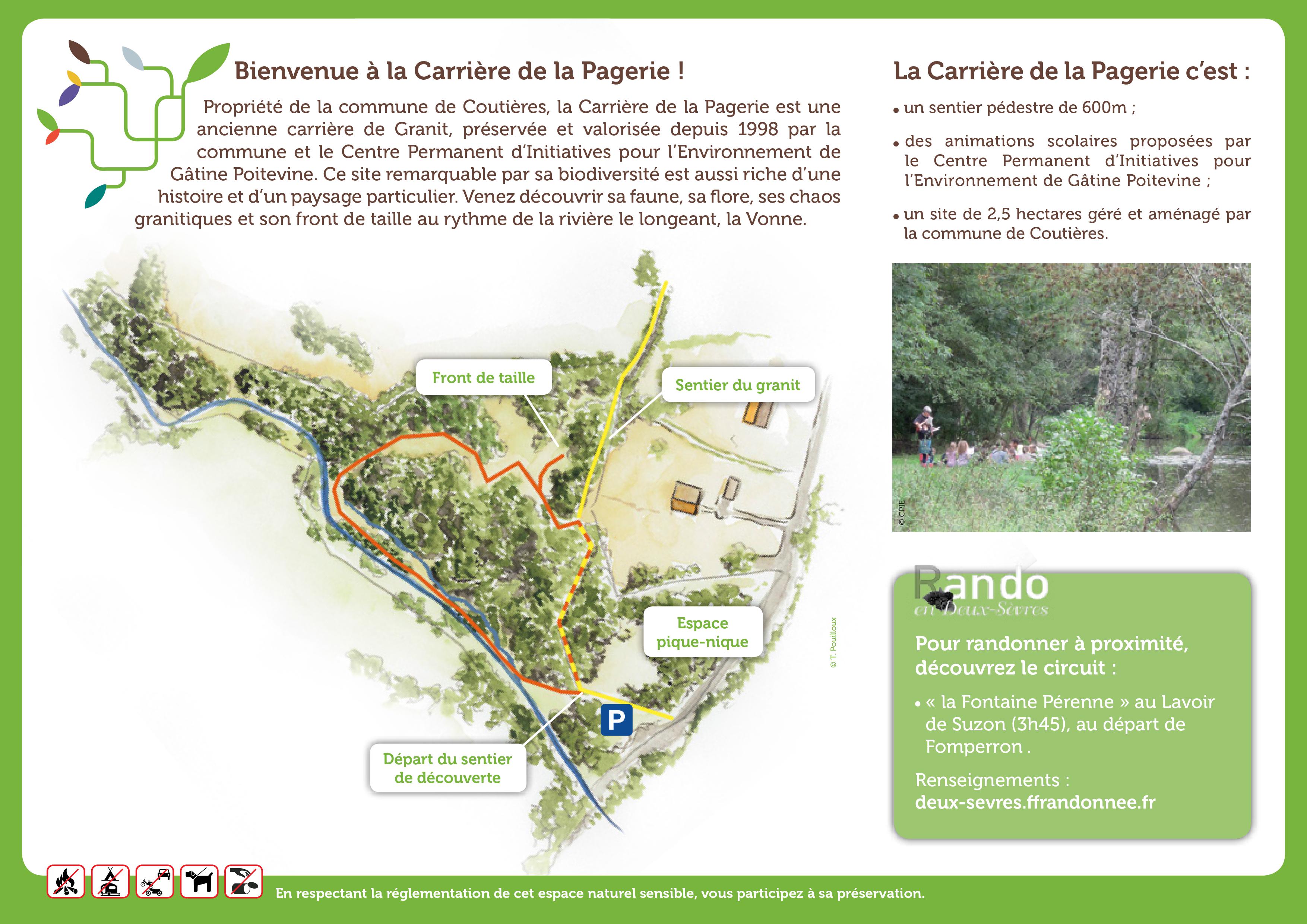 Histoires de granite - Carrière de la Pagerie, Les Châteliers