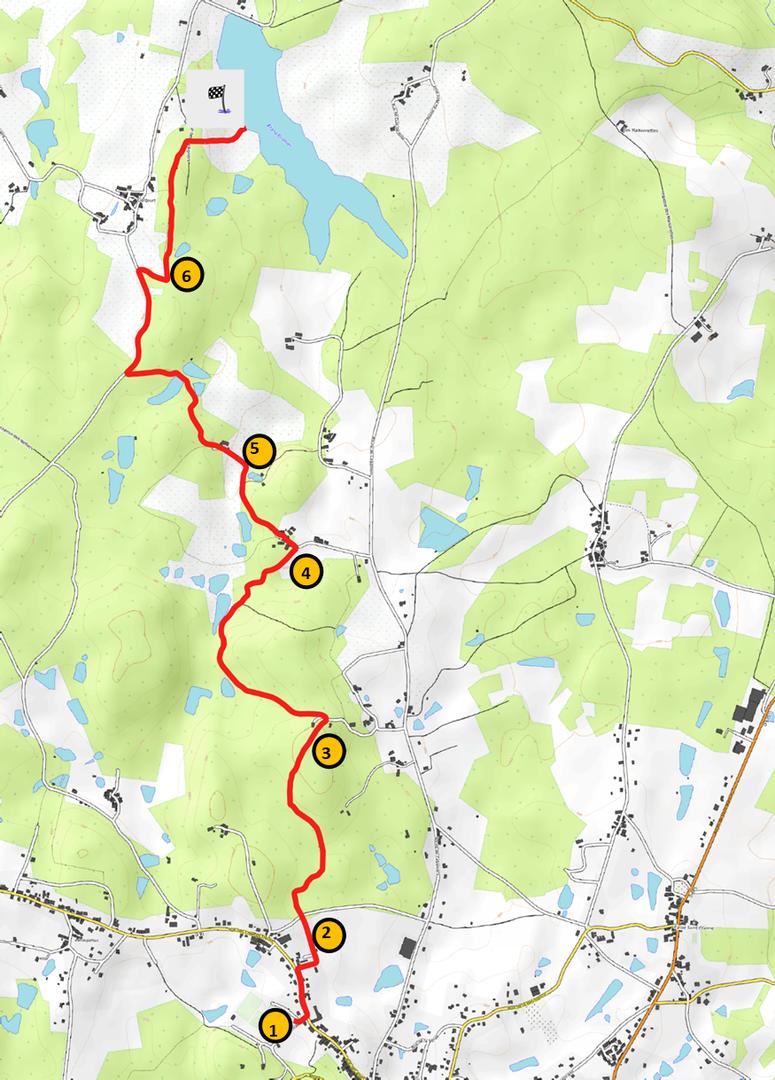 De Piégut-Pluviers à l'Etang Grolhier