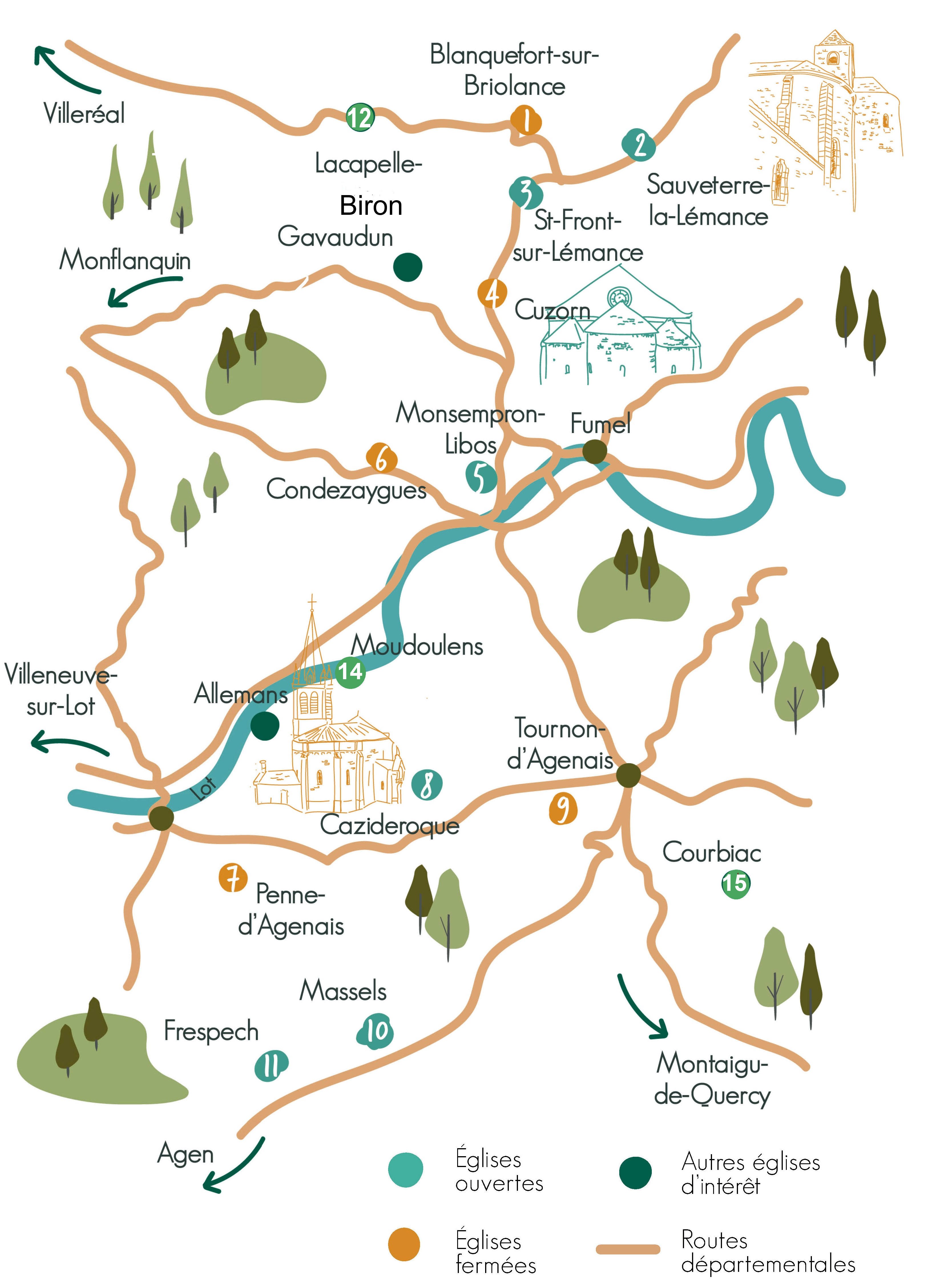 DÉCOUVERTES ROMANES - Circuit itinérant pour petits et grands, Fumel - photo 2