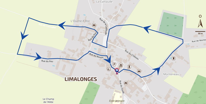 Par les rues de Limalonges - Limalonges, Limalonges