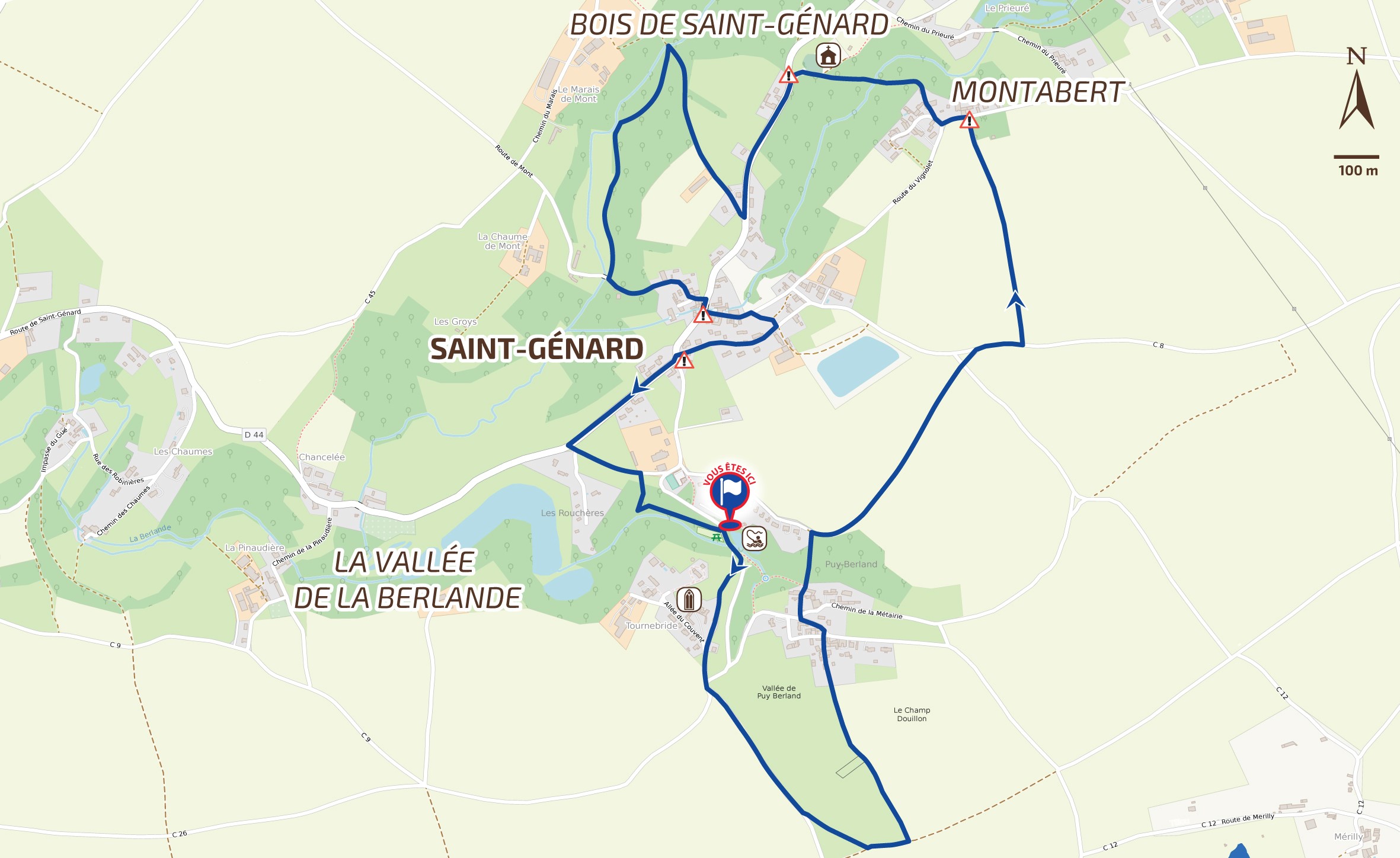 Sur les pas du chasseron - Saint-Génard, Marcillé - photo 2