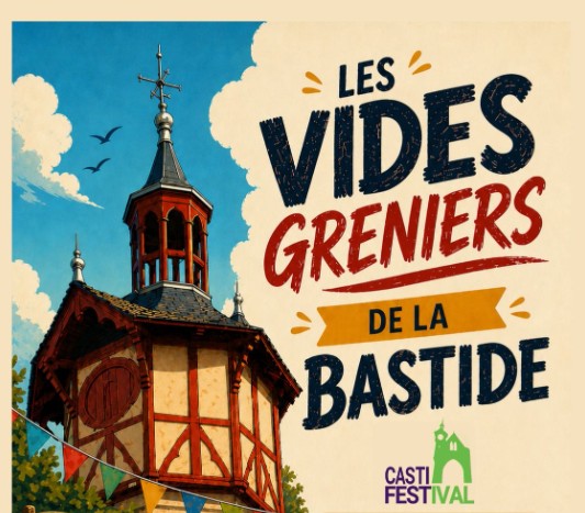Les vide-greniers de la bastide — visuel événement