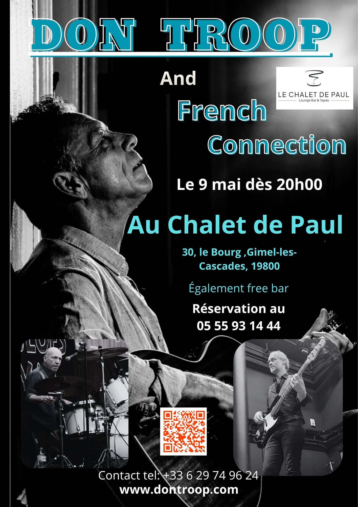 Chalet de Paul : Concert : Don Trop and French Connection