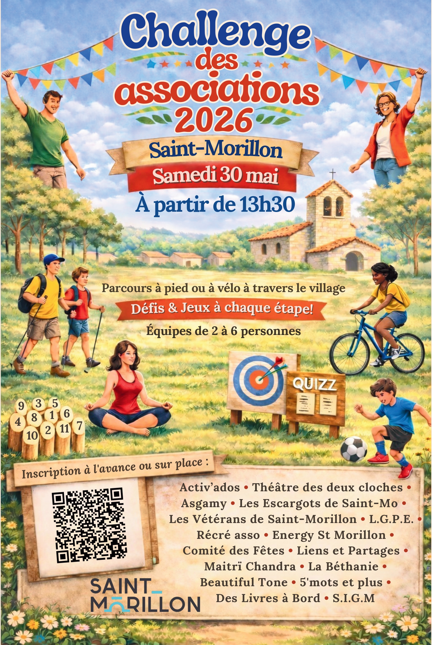Le challenge des associations, Saint-Morillon