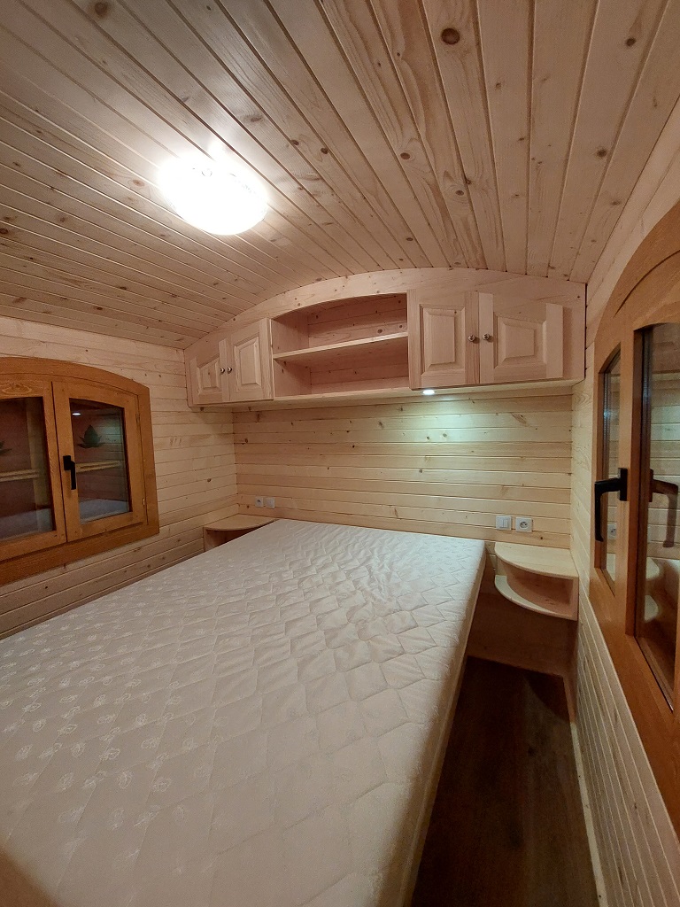 Chambre d'hôtes insolite : Roulotte, La Saunière