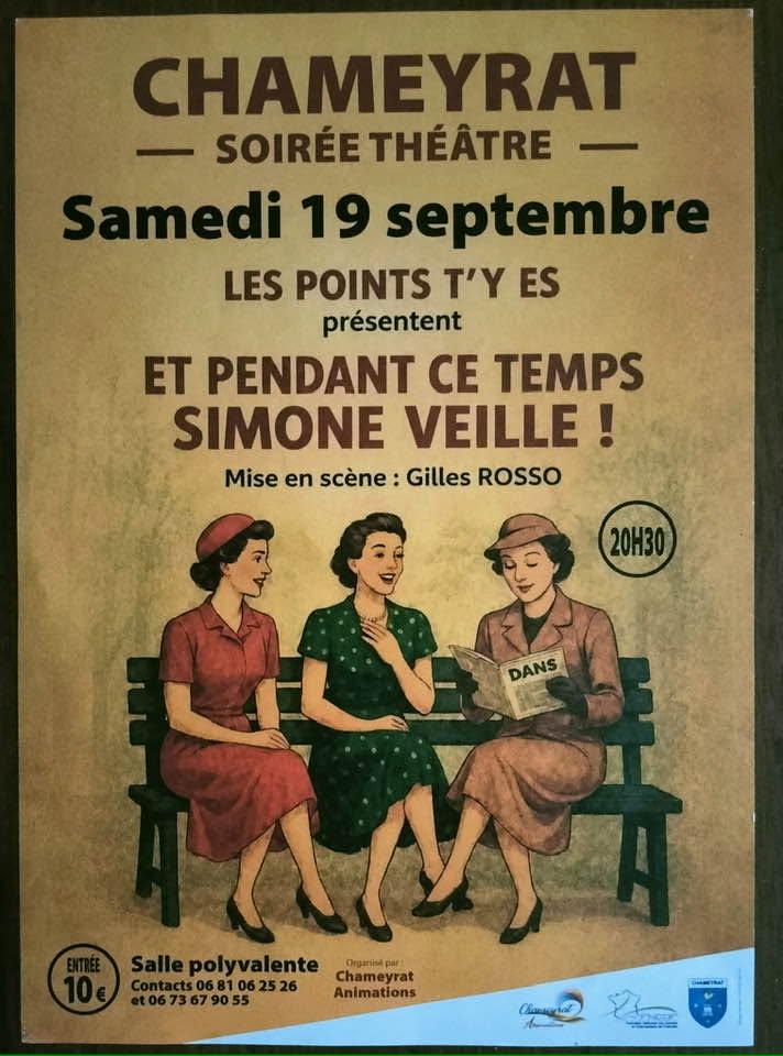 Soirée théâtre : "Et pendant ce temps Simone veille"