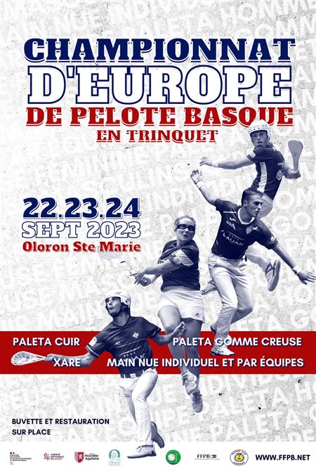 Championnat d'Europe des nations trinquet Championnat d'Europe des nations trinquet