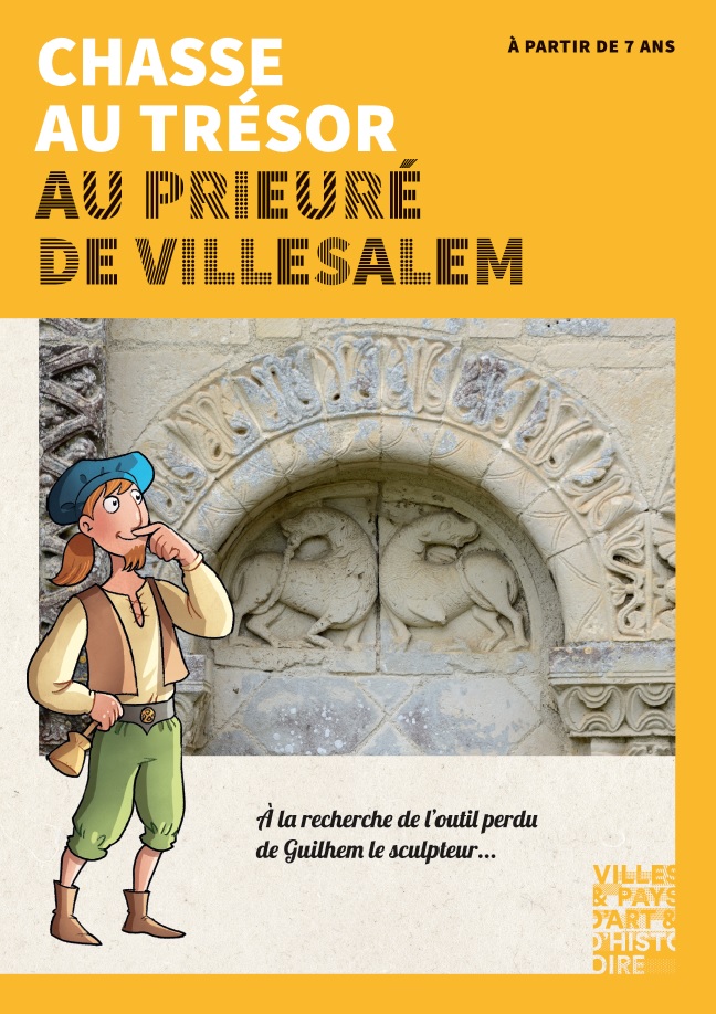 Chasse au trésor au Prieuré de Villesalem (enfants + 7ans), Journées européennes du patrimoine