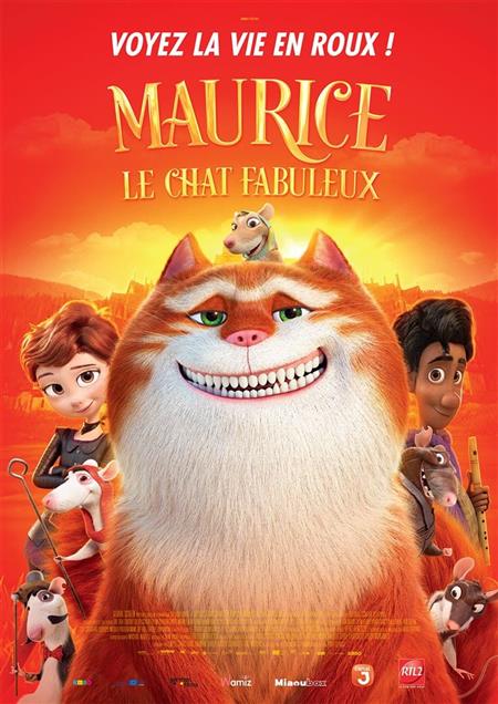 Cinéma Laruns : Maurice le chat fabuleux Cinéma Laruns : Maurice le chat fabuleux