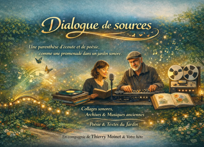 Dialogue de sources : une promenade dans un jardin sonore