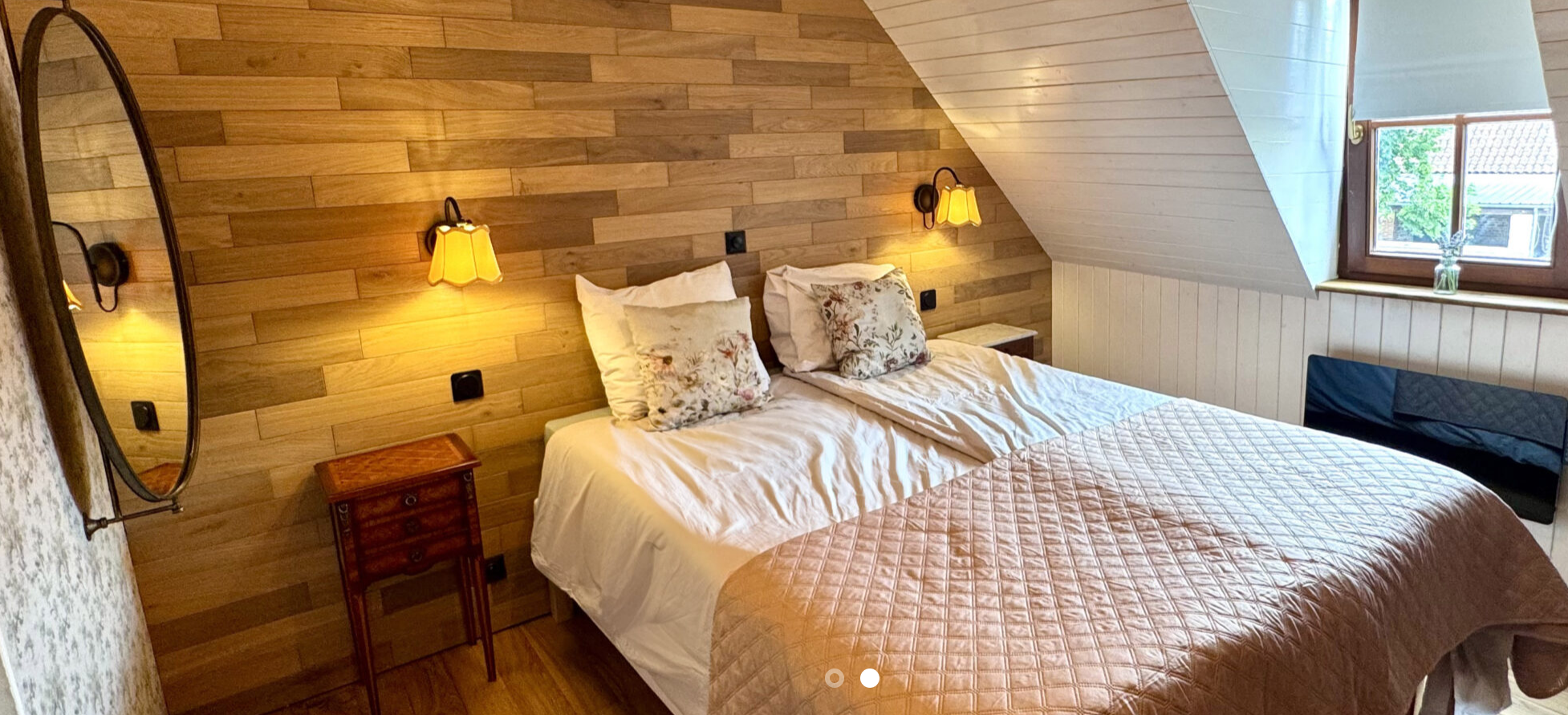 Château du Tirondet : Chambre d'hôte l'appartement de Paulette, Sannat - photo 11