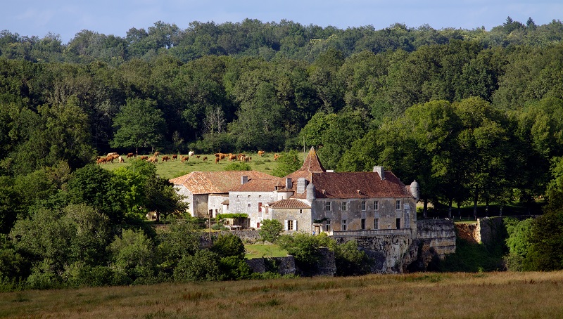 Château d'Aucors, Mareuil en Périgord