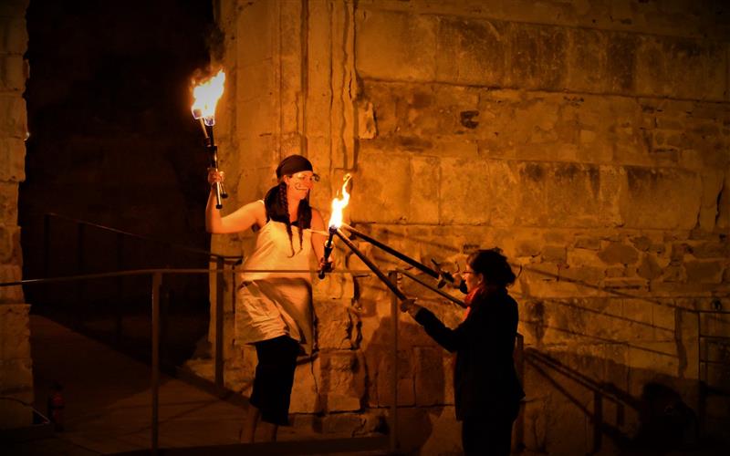 Visite nocturne aux flambeaux