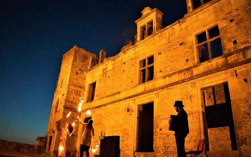 Visite nocturne aux flambeaux