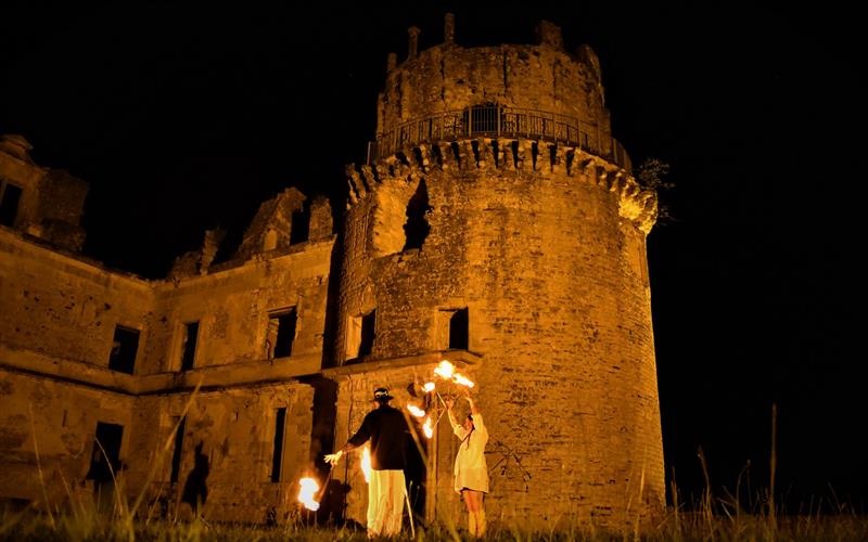 Visite nocturne aux flambeaux