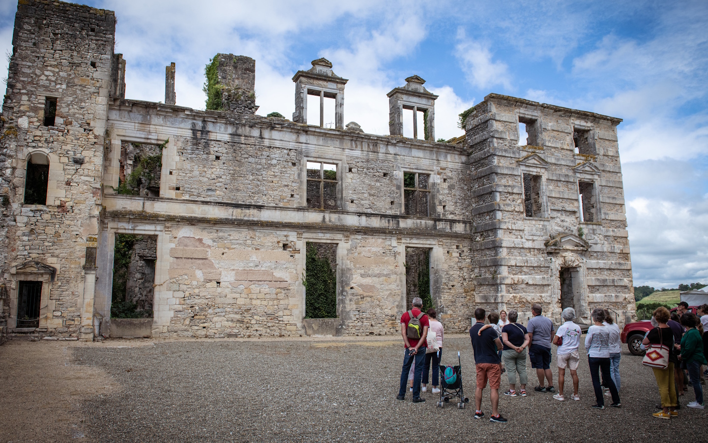 Visite du château de Gramont