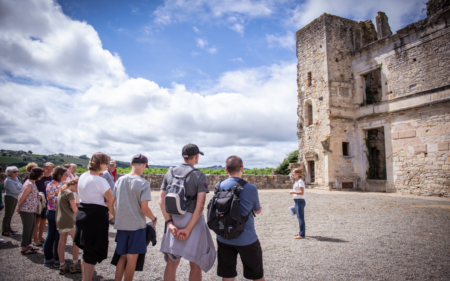 Journées Européennes du Patrimoine : visites du château de Gramont, Bidache - photo 4
