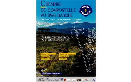 Balade sportive à VTT : étape du chemin de compostelle Aroue-Ostabat Balade sportive à VTT : étape du chemin de compostelle Aroue-Ostabat