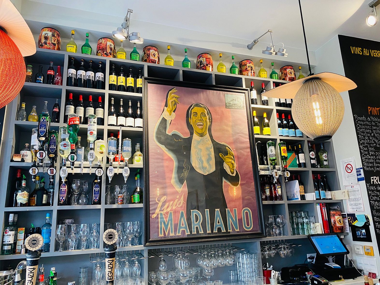 Chistéra et coquillages