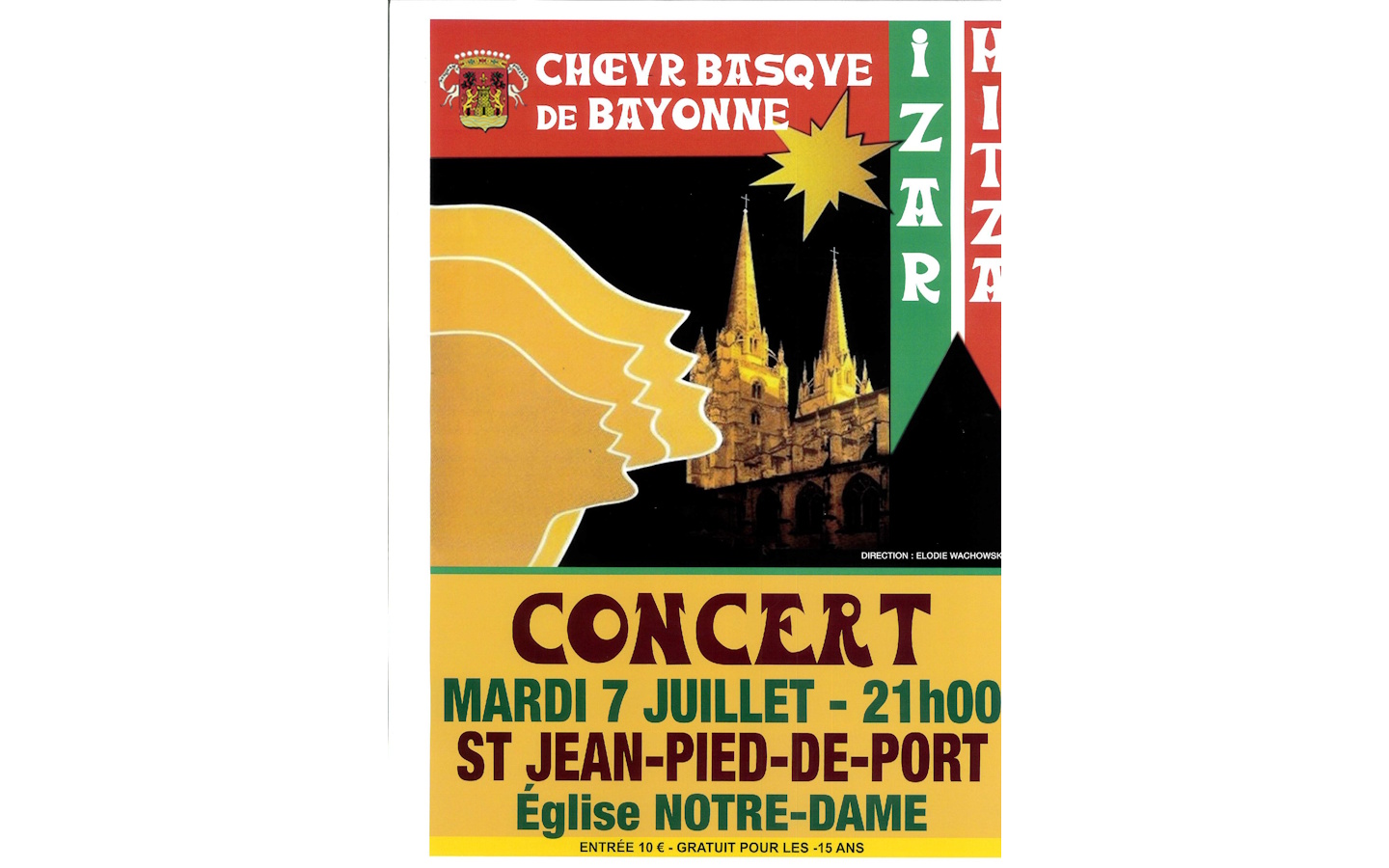 Choeurs basques mixtes Izar Hitza