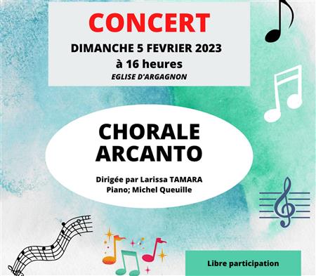Concert : Chorale Arcanto